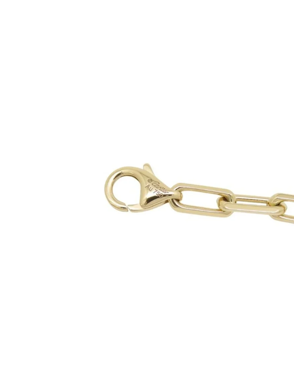 Cartier Necklace Santos de Cartier Small Model 18k Yellow Gold Chain